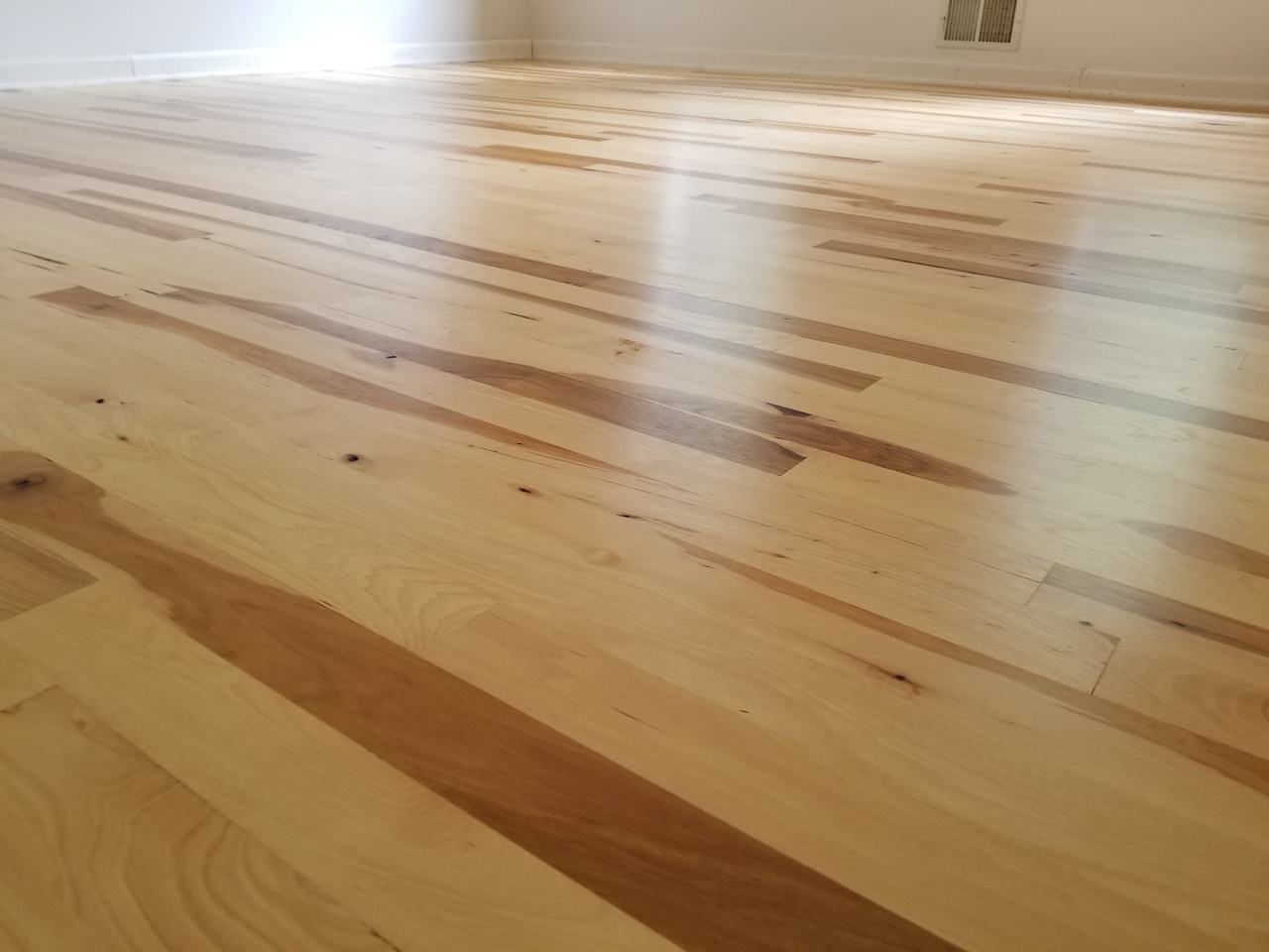 Refinished hardwood floor by The Hardwood Guys