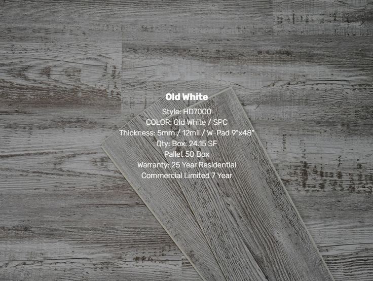 Pyzo Old White 5MM LVP