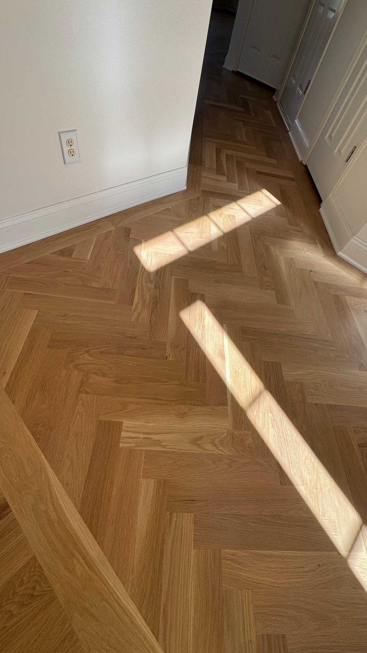 Finished Project Using Bona Nordic Seal and HD Traffic in — project photo by The Hardwood Guys