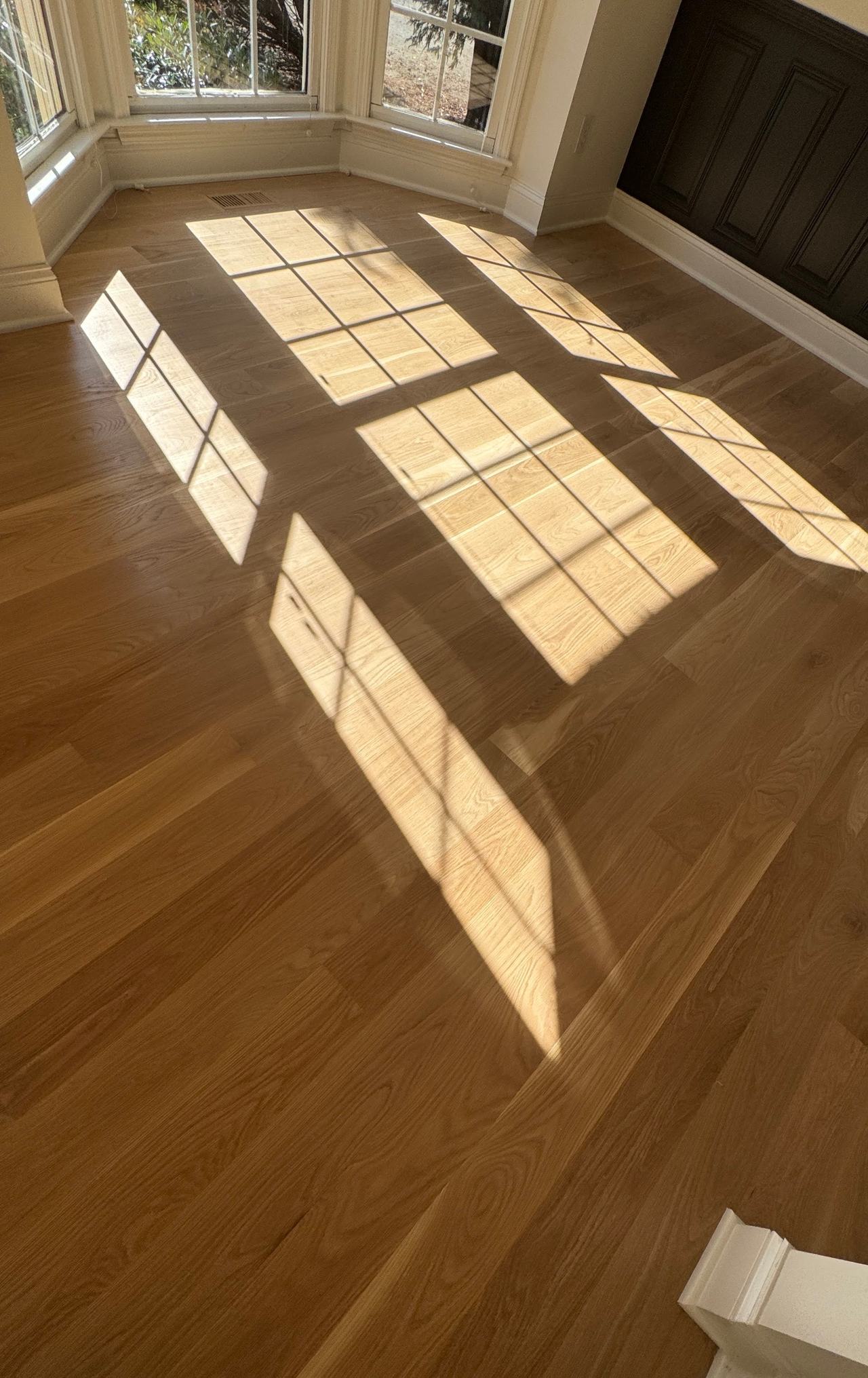 Finished Project Using Bona Nordic Seal and HD Traffic in — project photo by The Hardwood Guys