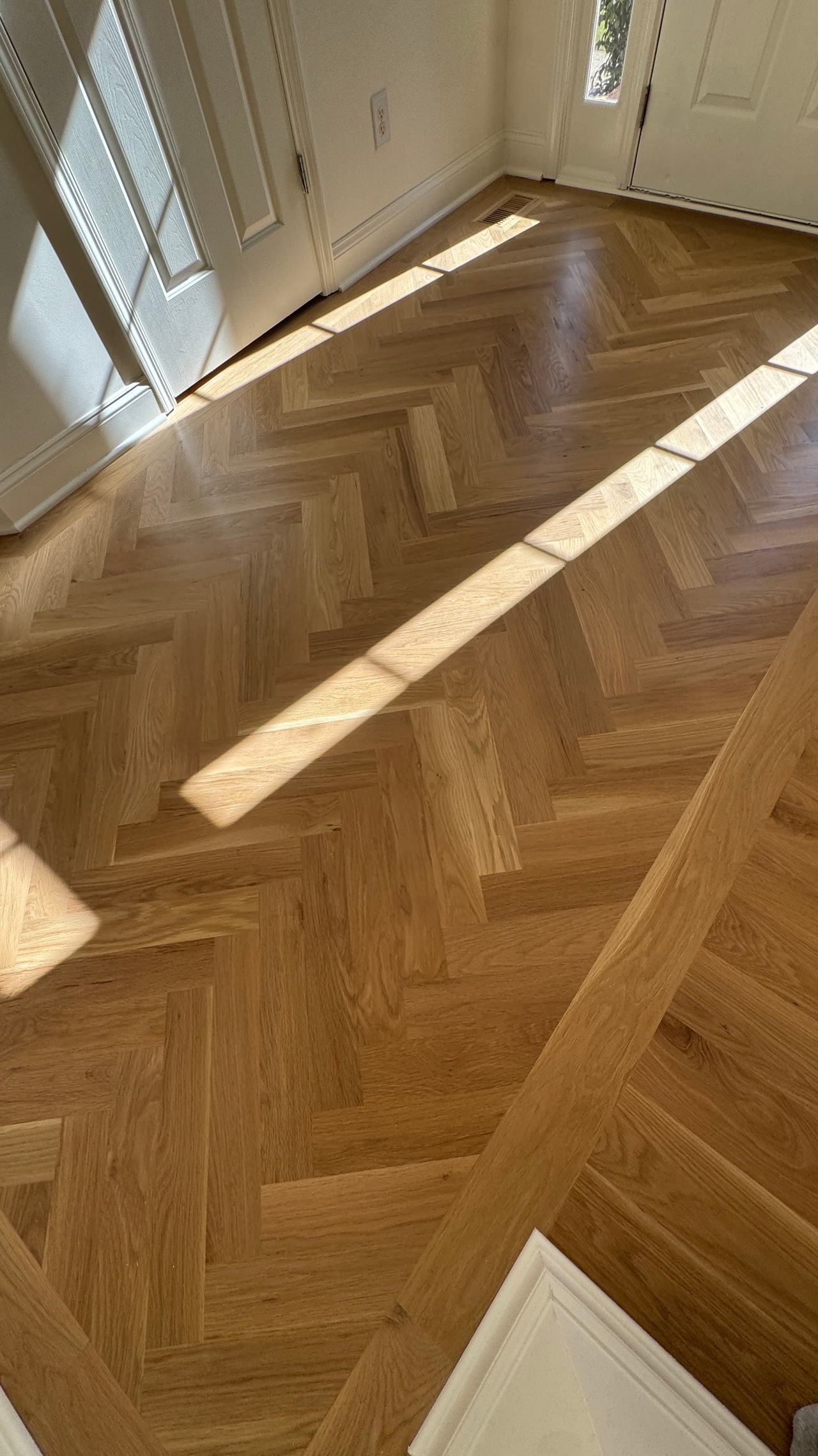 Finished Project Using Bona Nordic Seal and HD Traffic in — project photo by The Hardwood Guys