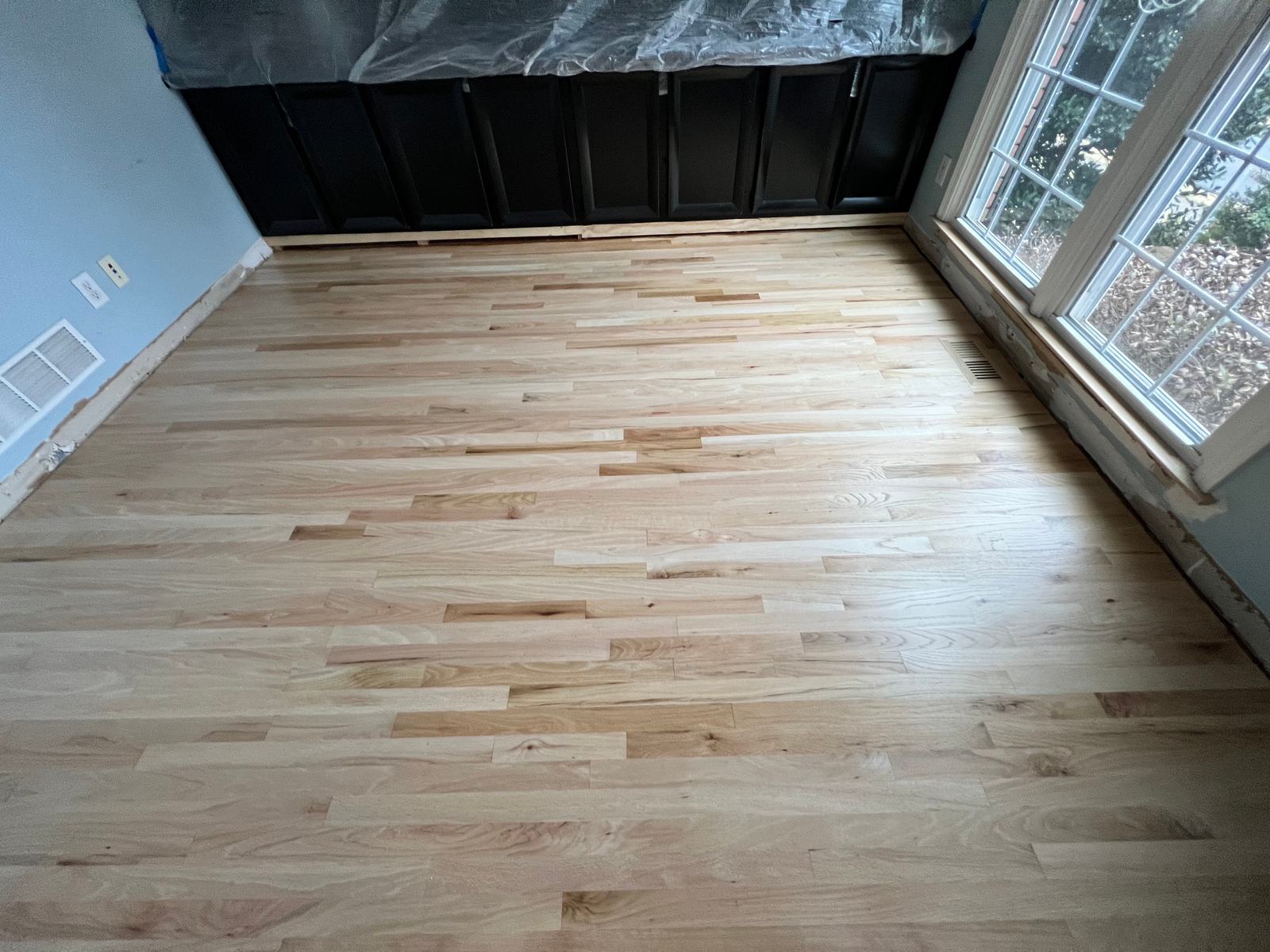 Refinished hardwood floor by The Hardwood Guys