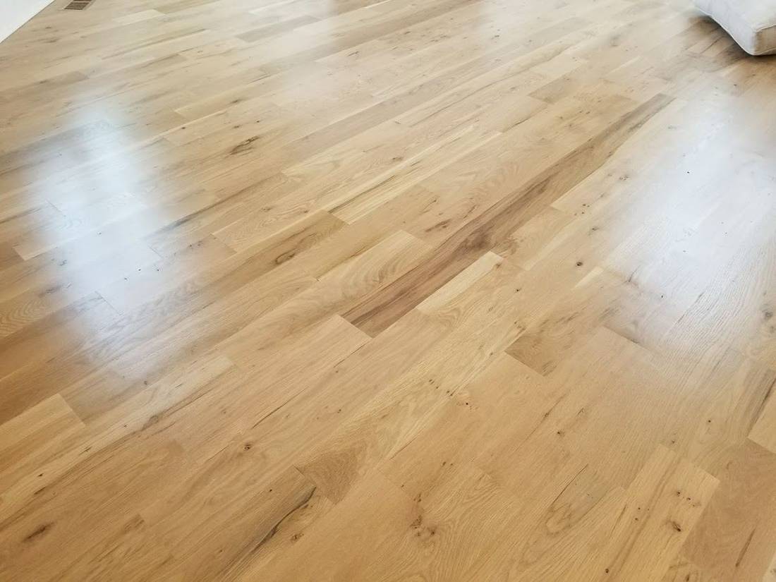 Refinished hardwood floor by The Hardwood Guys