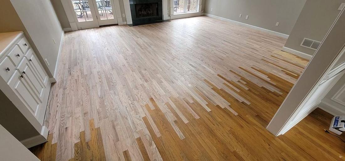 Hardwood flooring project by The Hardwood Guys, North Metro Atlanta