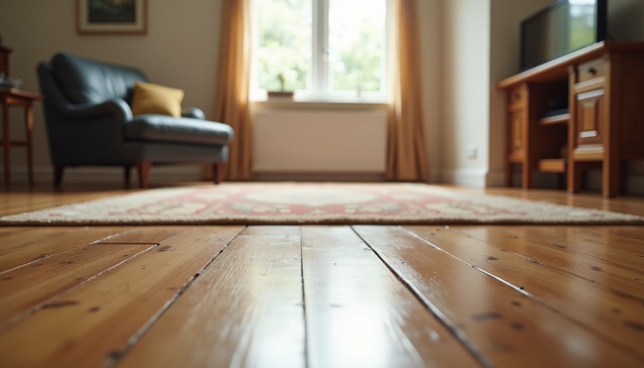 Refinished hardwood floor by The Hardwood Guys
