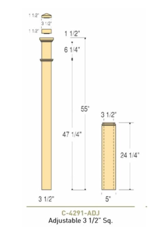 White Oak 4291 Adjustable, 5