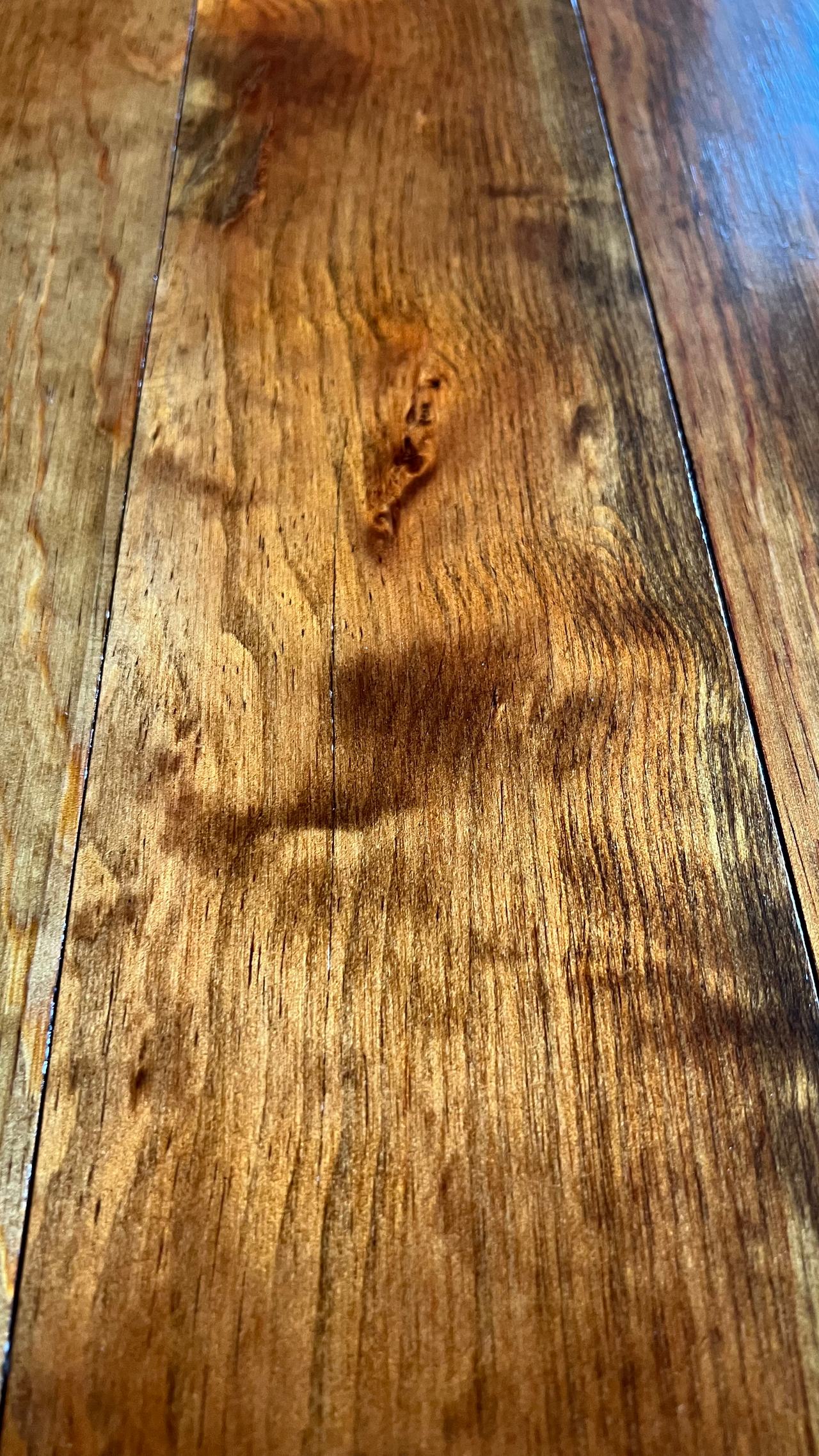Curly and Character Grade Heart Pine — project photo by The Hardwood Guys