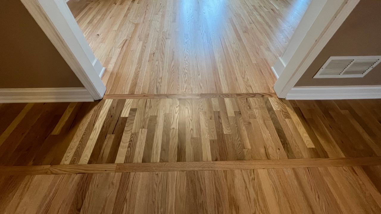 Refinished hardwood floor by The Hardwood Guys