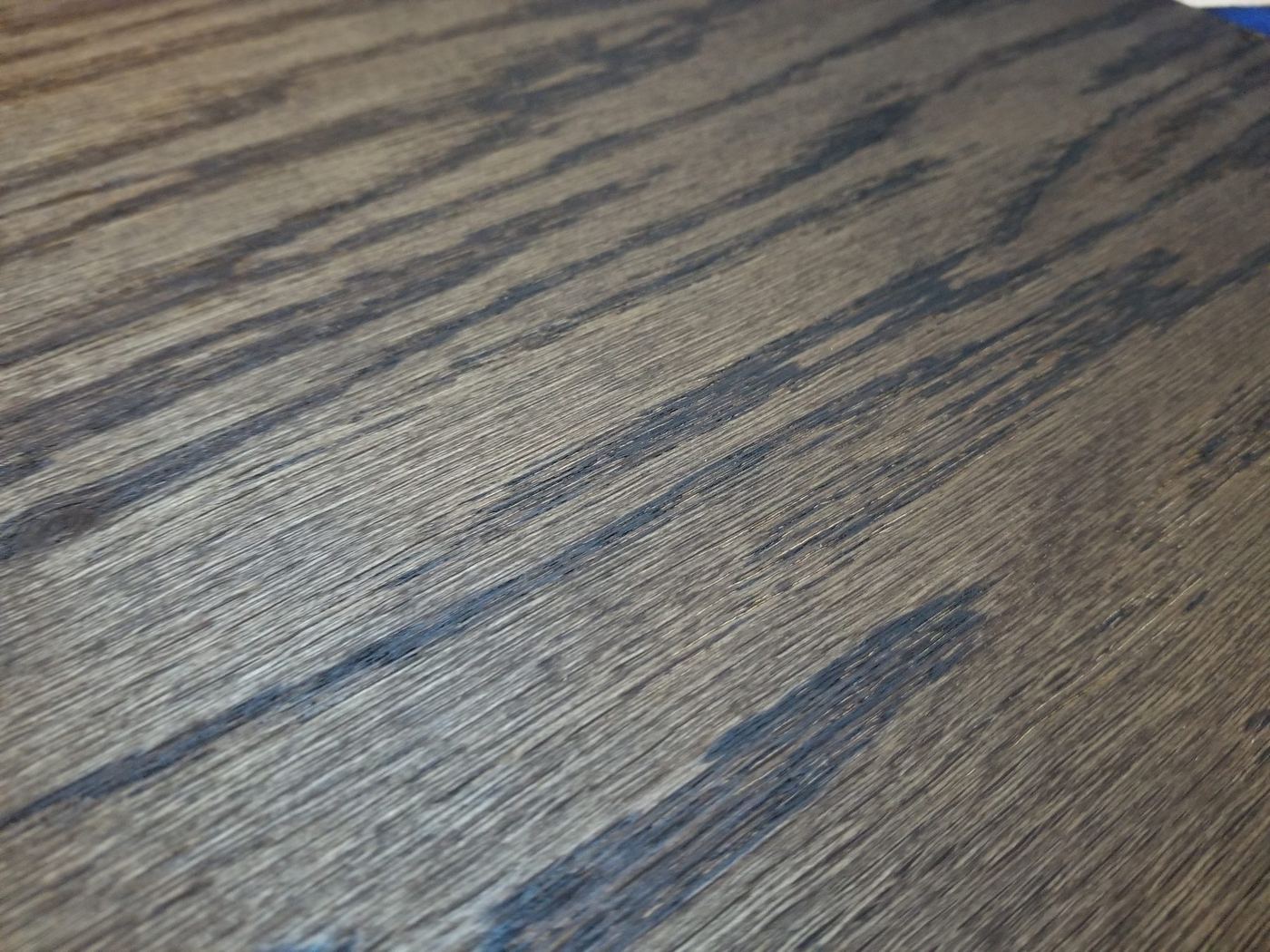 Pallmann Magic Oil in Dark Walnut on hardwood flooring