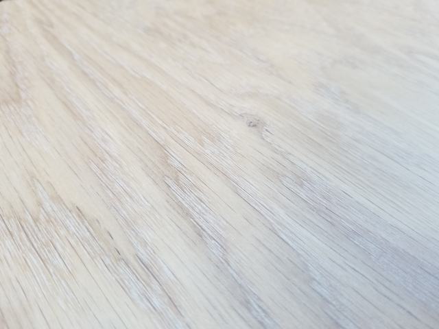Pallmann Magic Oil in White on hardwood flooring
