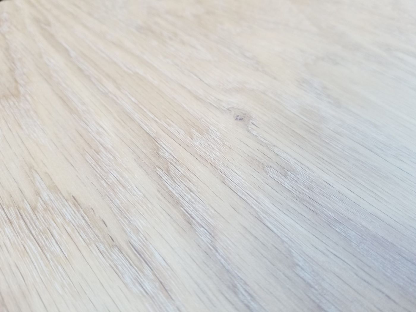 Pallmann Magic Oil in White on hardwood flooring
