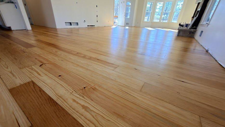 Finished hardwood floor by The Hardwood Guys