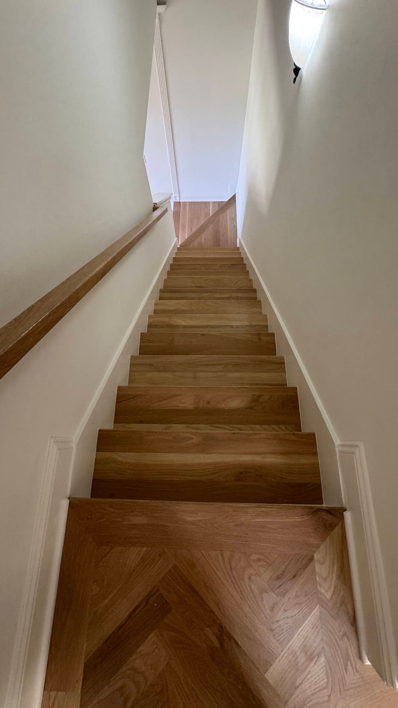Finished Project Using Bona Nordic Seal and HD Traffic in — project photo by The Hardwood Guys