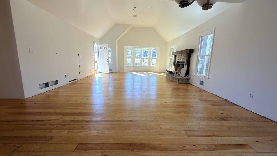 Finished hardwood floor by The Hardwood Guys