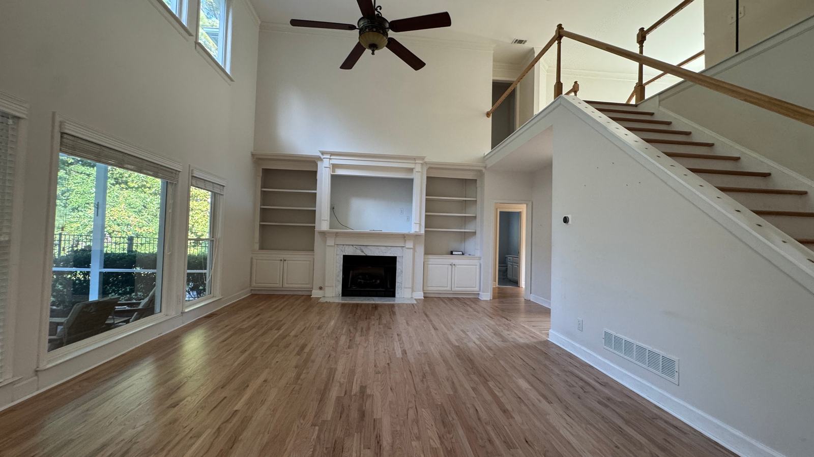 Refinished hardwood floor by The Hardwood Guys