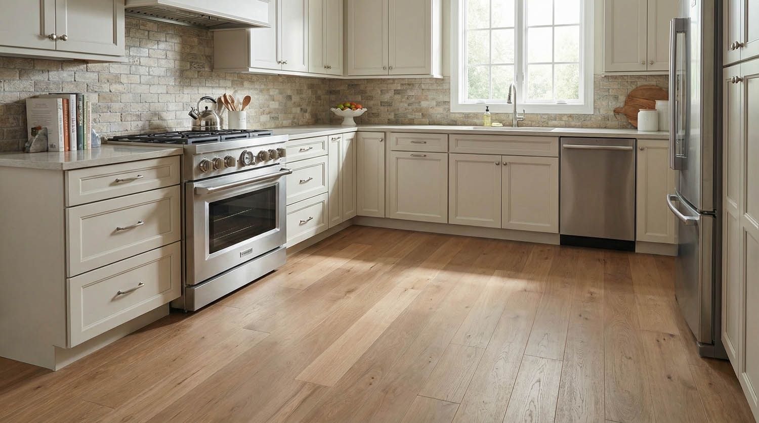 European French Oak - Sandy Beige 7 1/2" x 5/8" Prefinished, photo 6 of 11