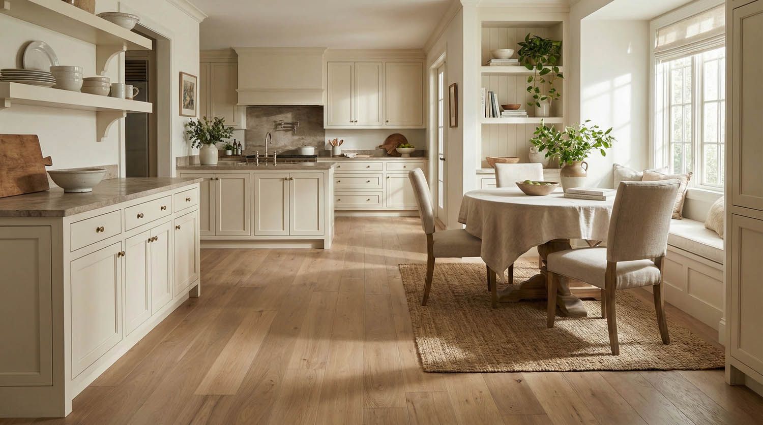 European French Oak - Sandy Beige 7 1/2" x 5/8" Prefinished, photo 7 of 11