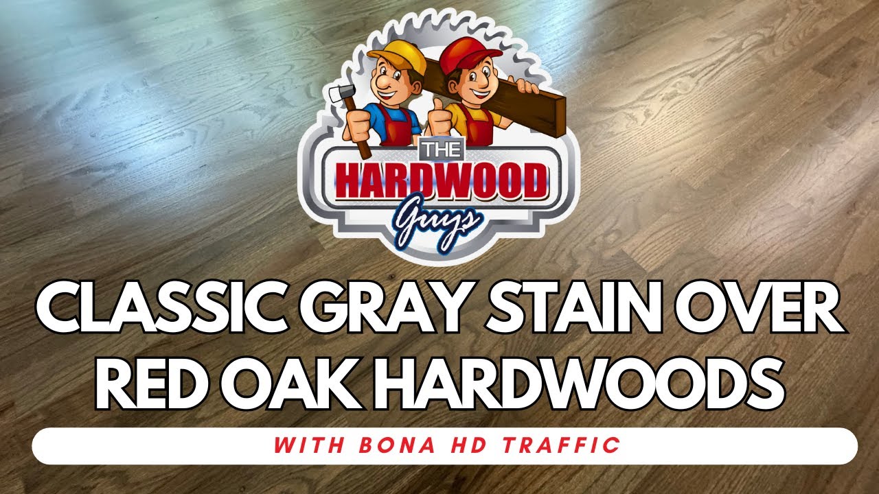 Huge Hardwood Refinishing Project in Roswell, Ga - Classic Gray Stain with Bona HD Traffic