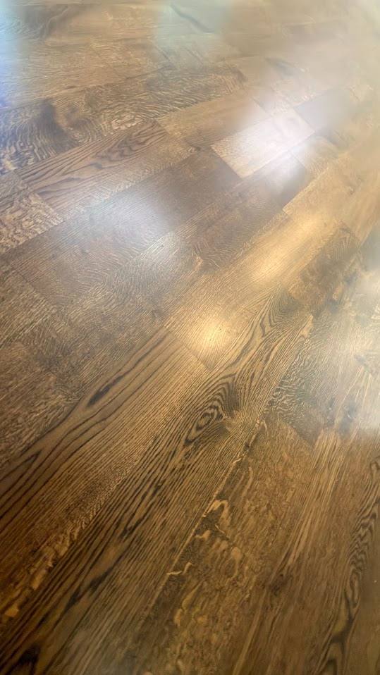 Rift and quartered white oak hardwood floors in Marietta, Georgia by The Hardwood Guys